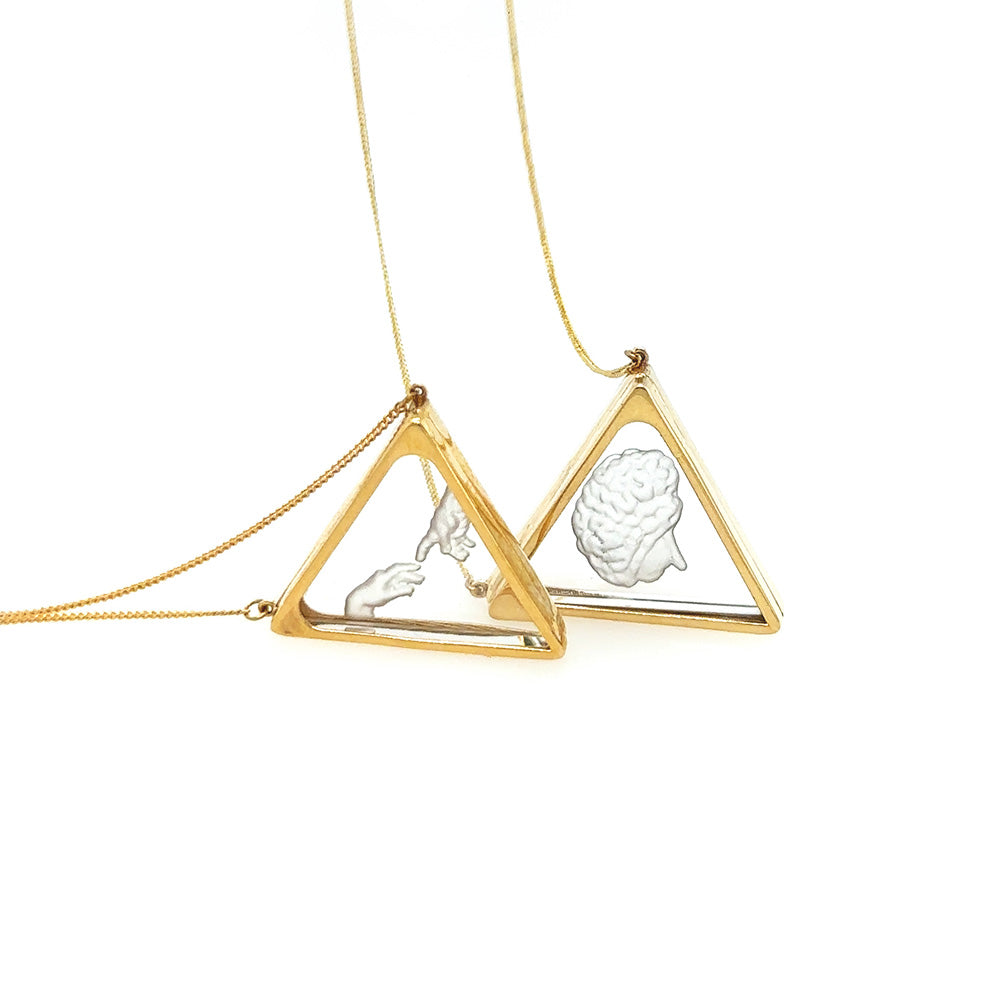 Brain Quartz Necklace