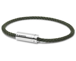 Khaki nato cable bracelet le 7g