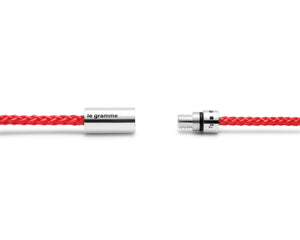Red nato cable bracelet le 7g
