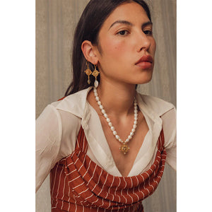 Medusa Stone Earrings