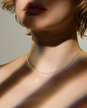 Mini Danaé necklace 31 diamonds 1.40