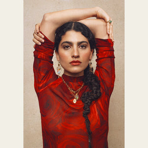 Sacha hand necklace xxl