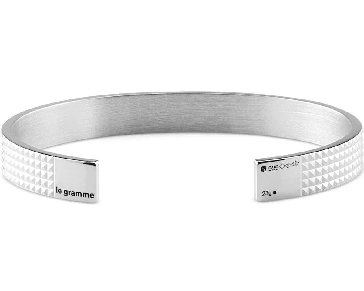 Guilloche ribbon bracelet le 23g