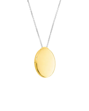 Photo locket necklace L