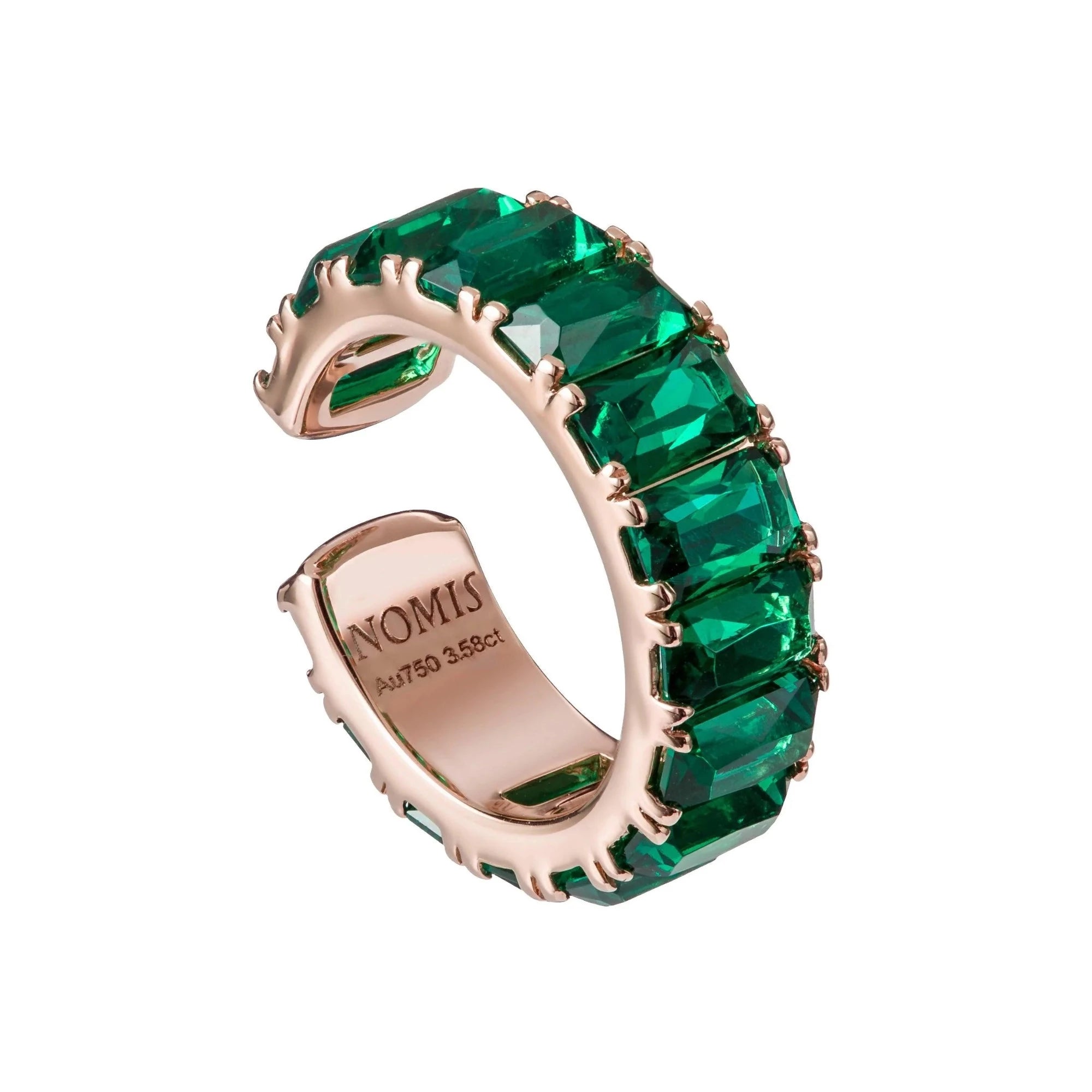 Simon ear cuff/phalanx ring S