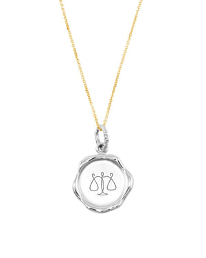Zodiac Libra necklace