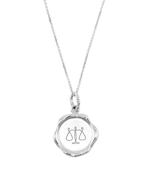 Zodiac Libra necklace