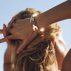 Misha bracelet w diamonds