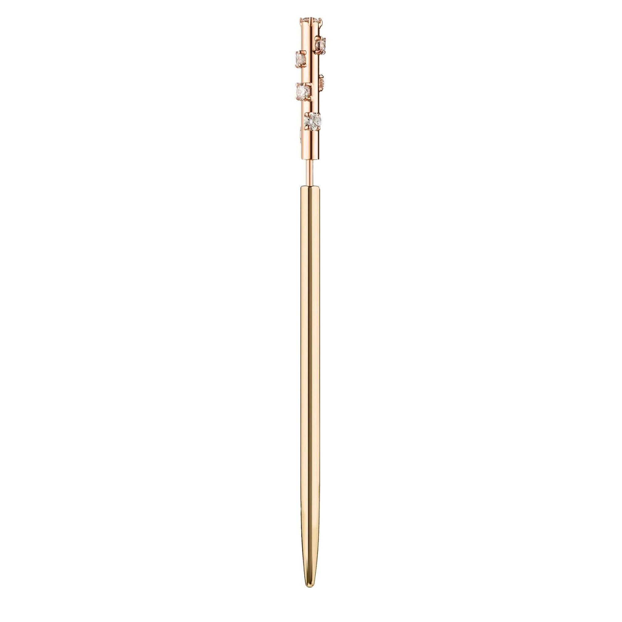 Neve Tzedek combination mono earpin 8 cm