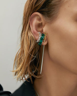 Neve Tzedek combination mono earpin 8 cm