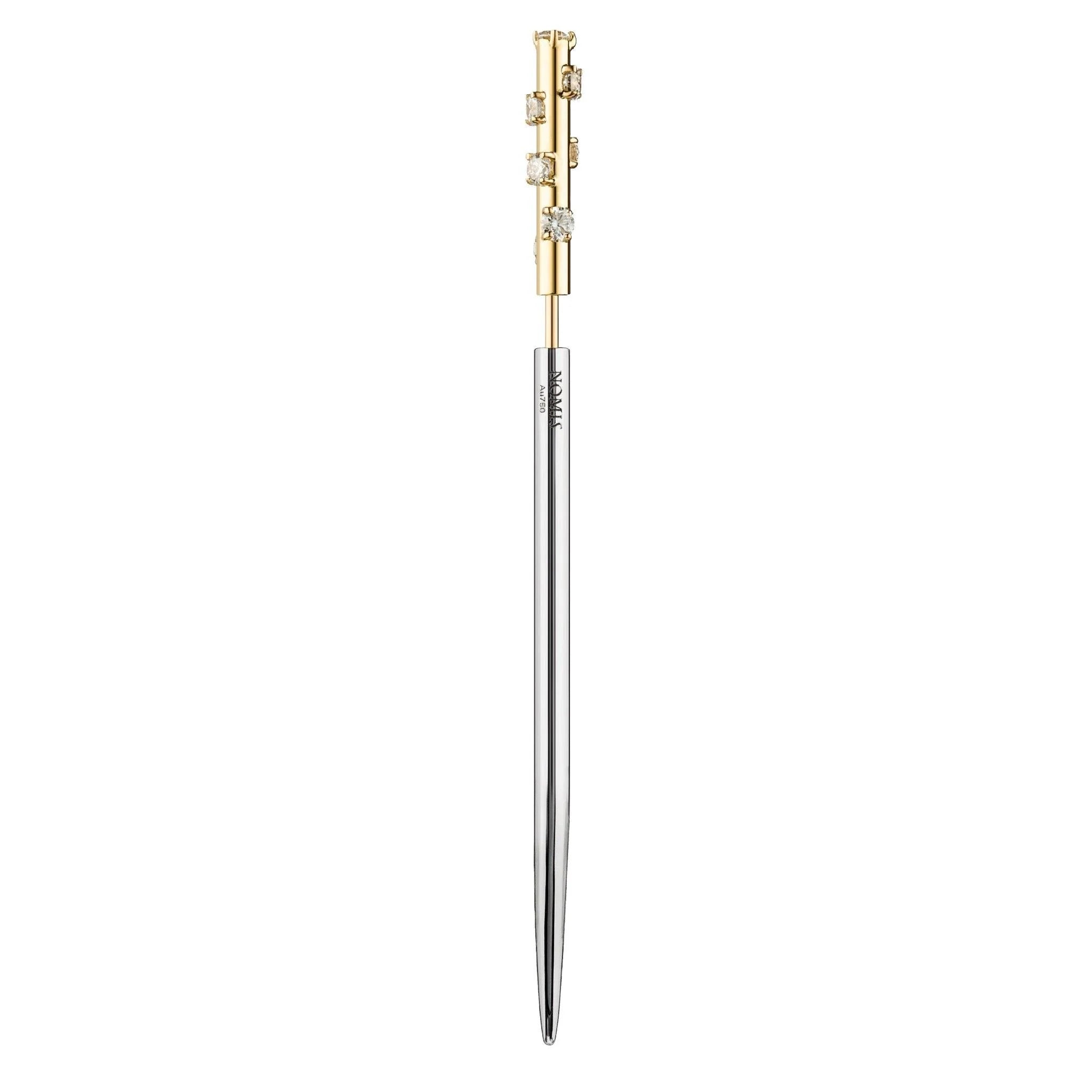 Neve Tzedek combination mono earpin 8 cm