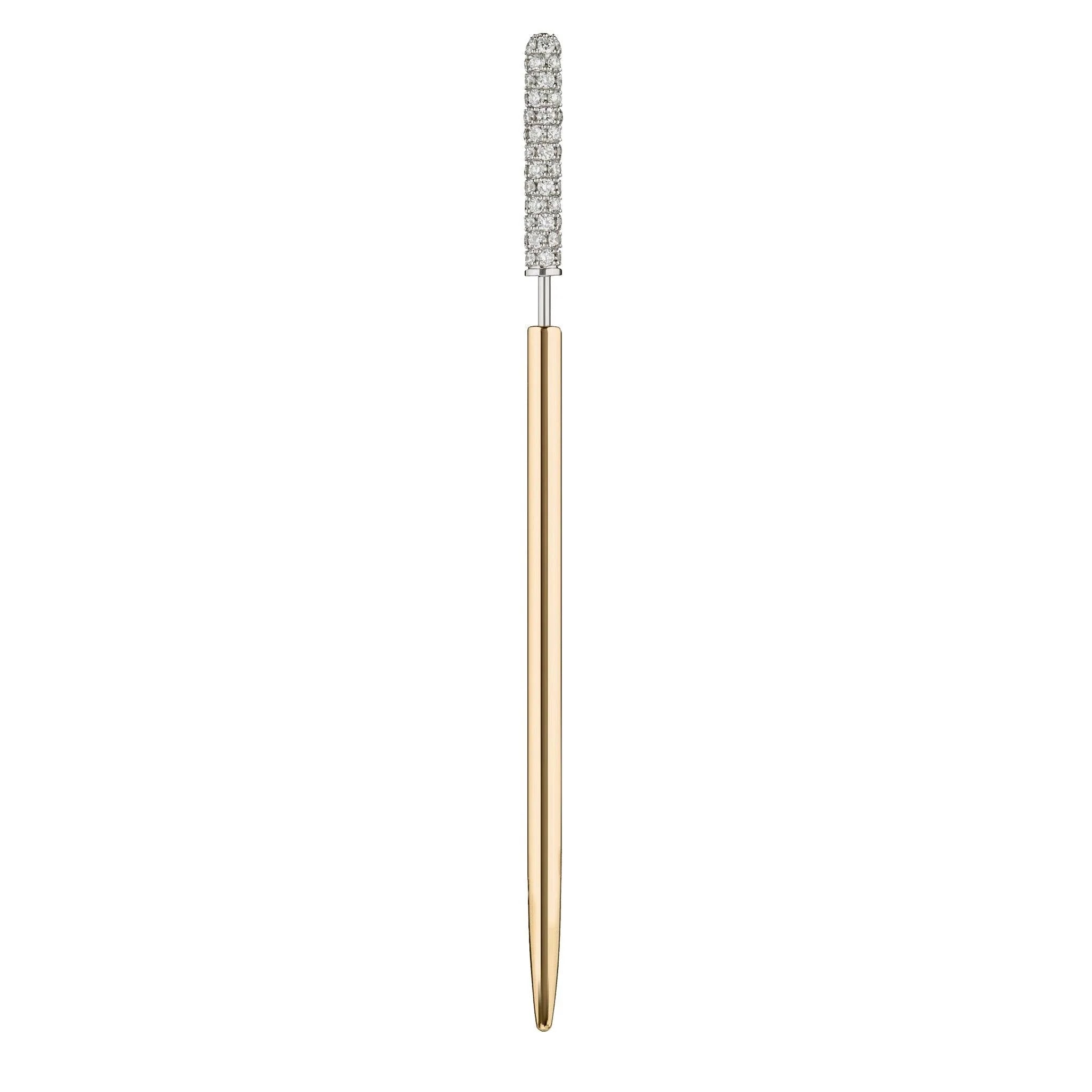 Neve Tzedek combination mono earpin 8 cm
