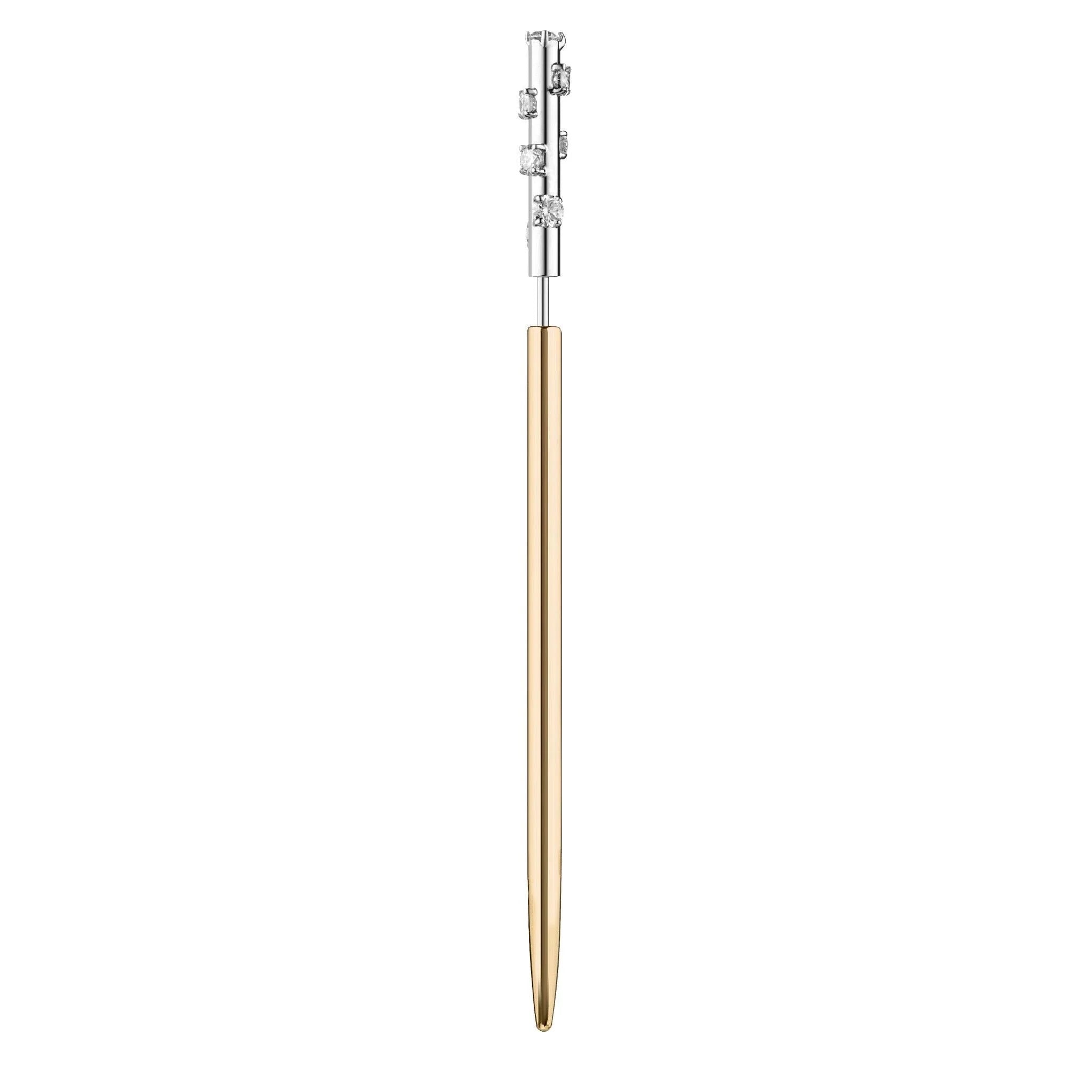 Neve Tzedek combination mono earpin 8 cm