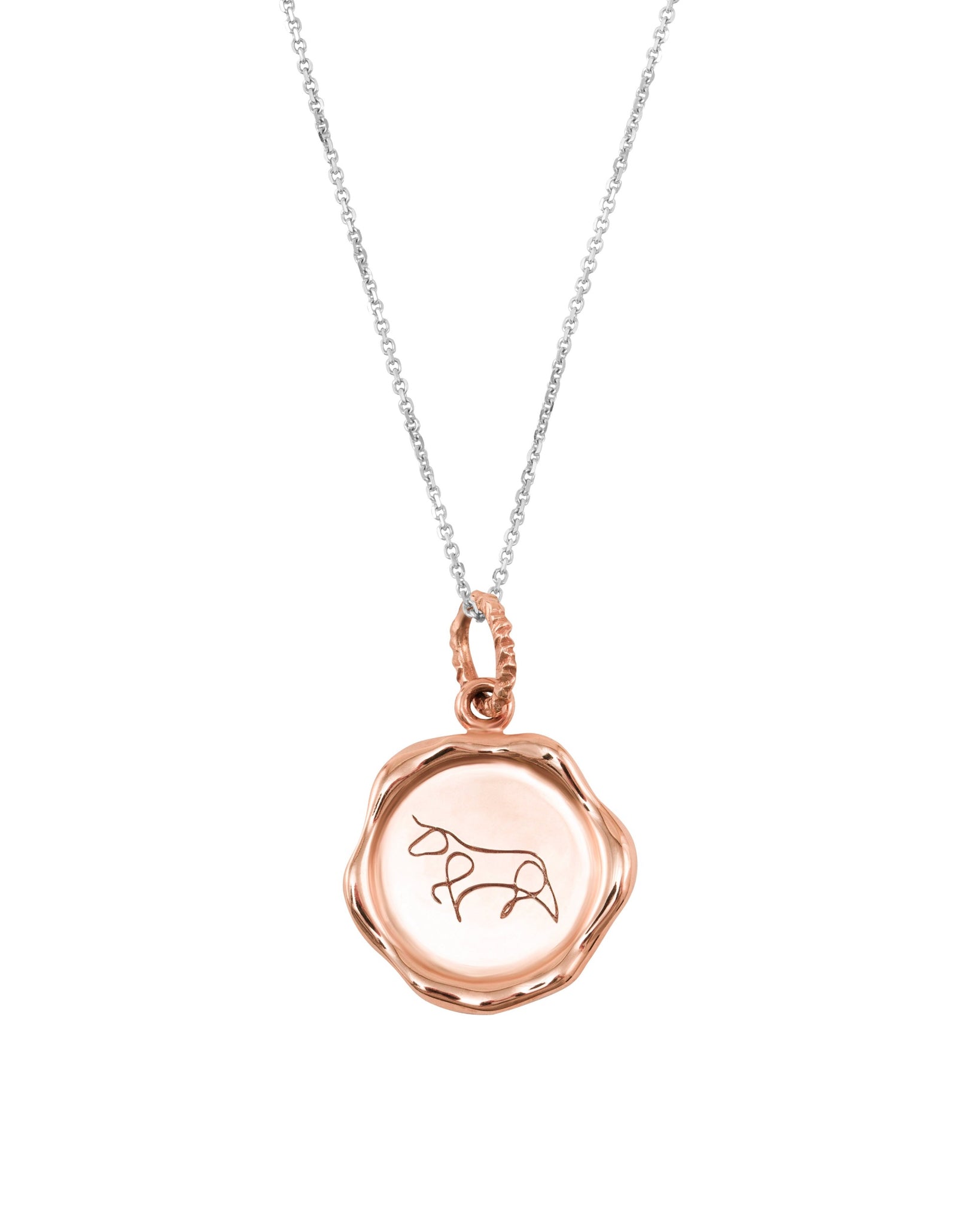Zodiac Taurus necklace