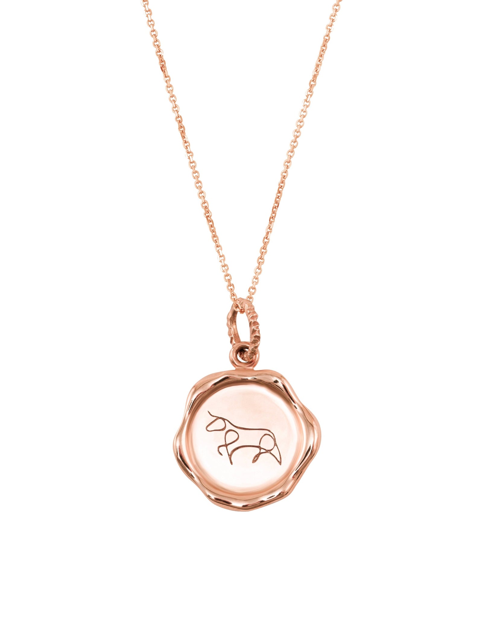 Zodiac Taurus necklace