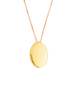 Photo locket necklace L