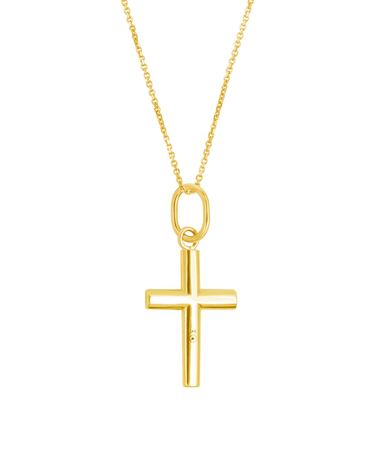 Cross diamond necklace