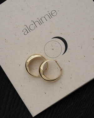 Gold hoops/rings