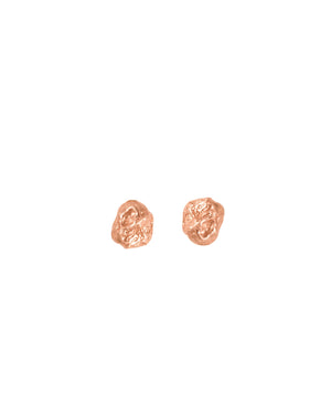 Gold nugget studs