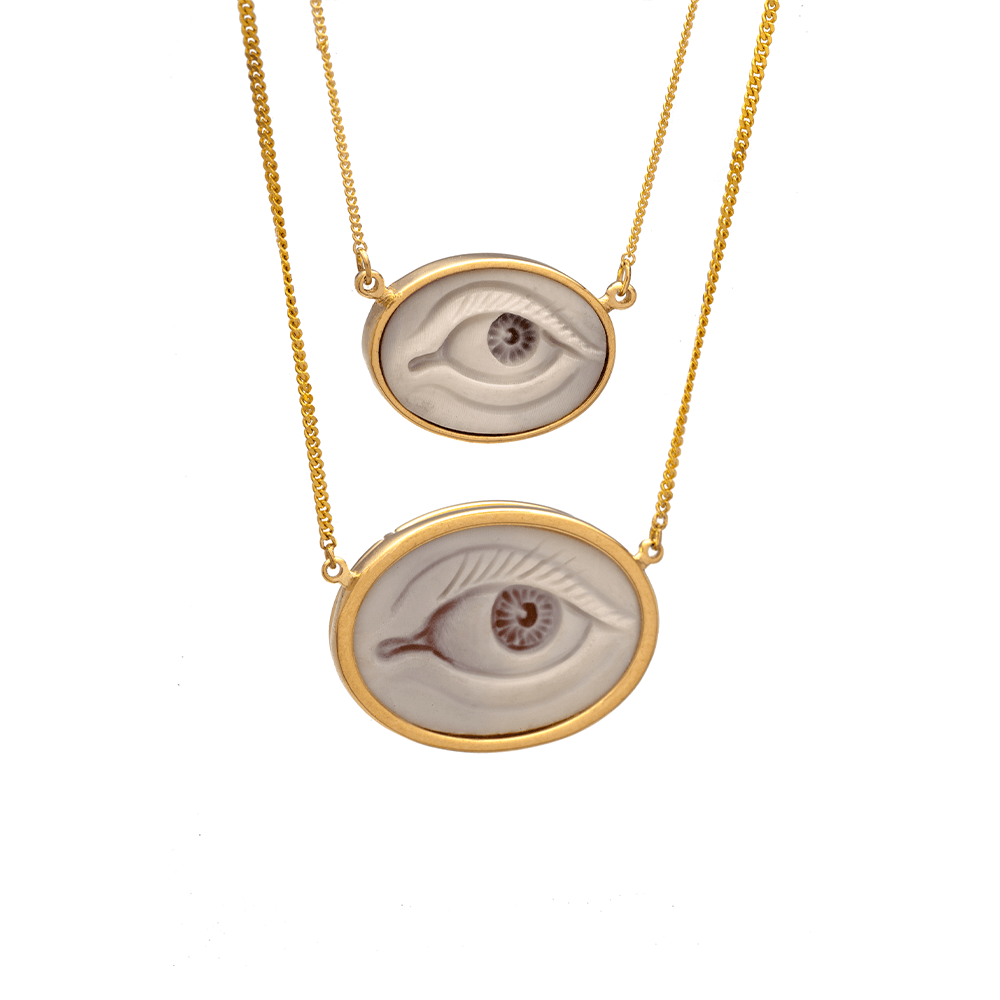 Don’t look back eye – big necklace