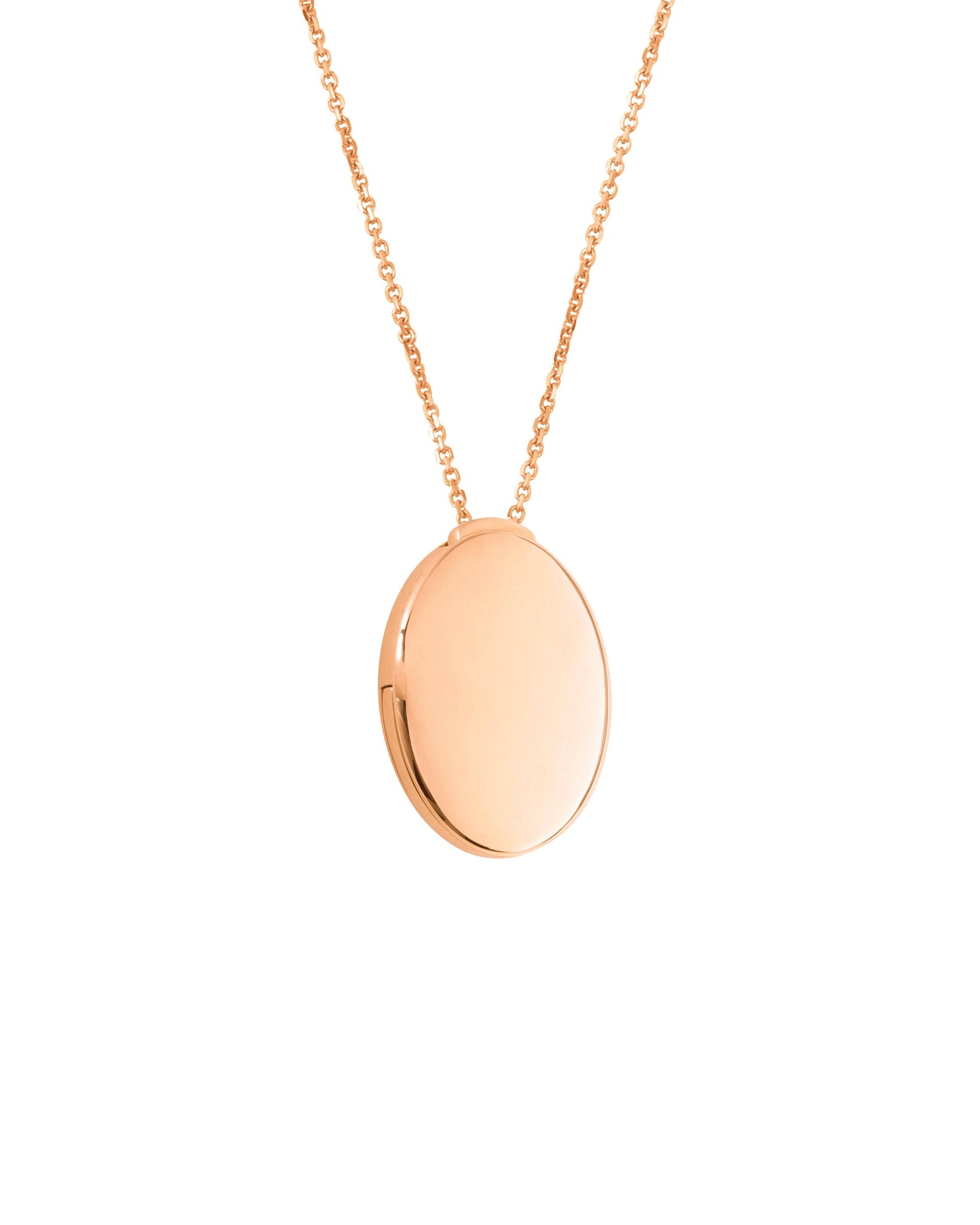Photo locket necklace L