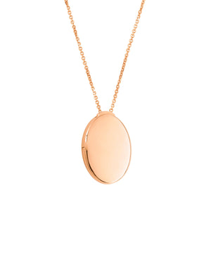 Photo locket necklace L