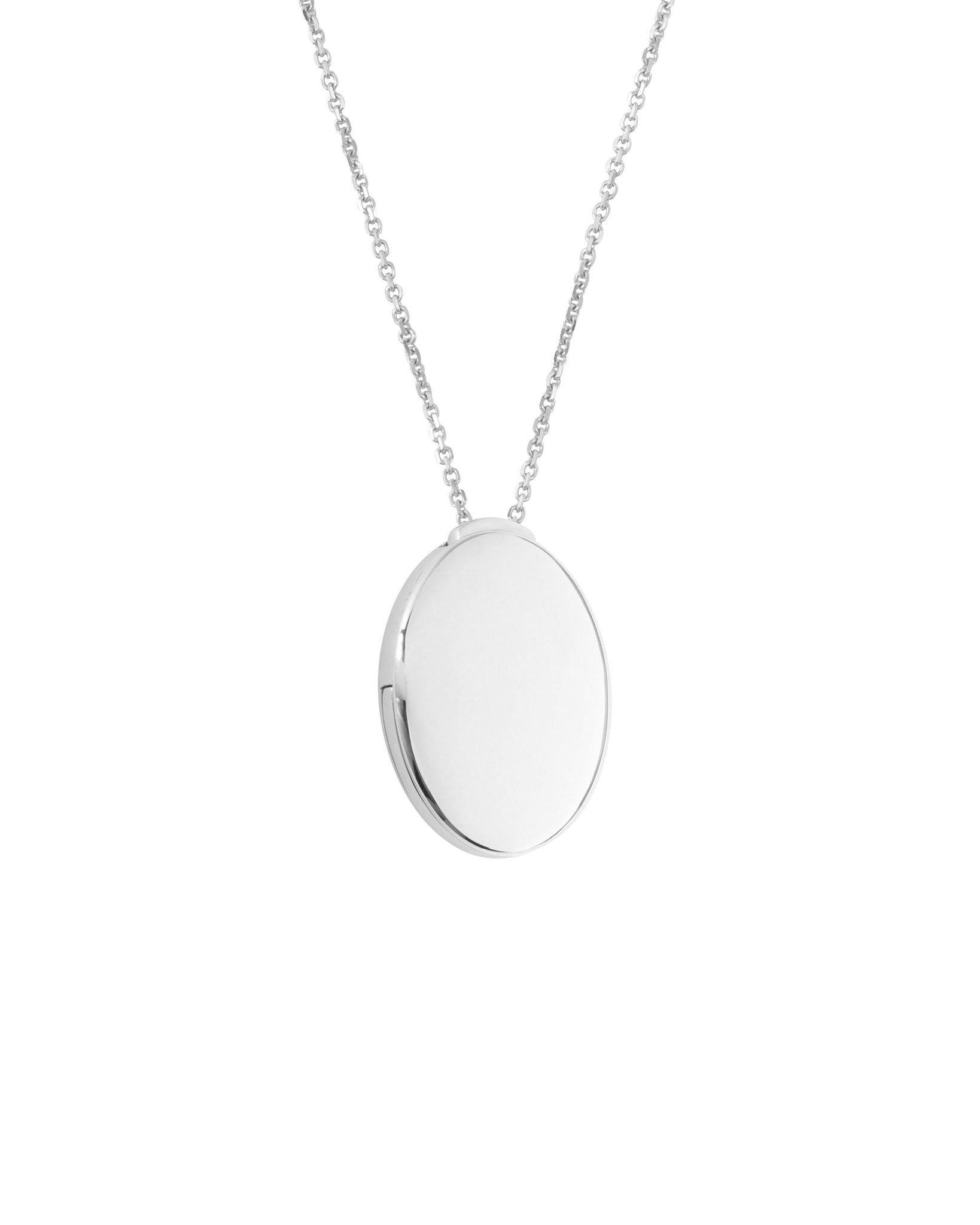 Photo locket necklace L