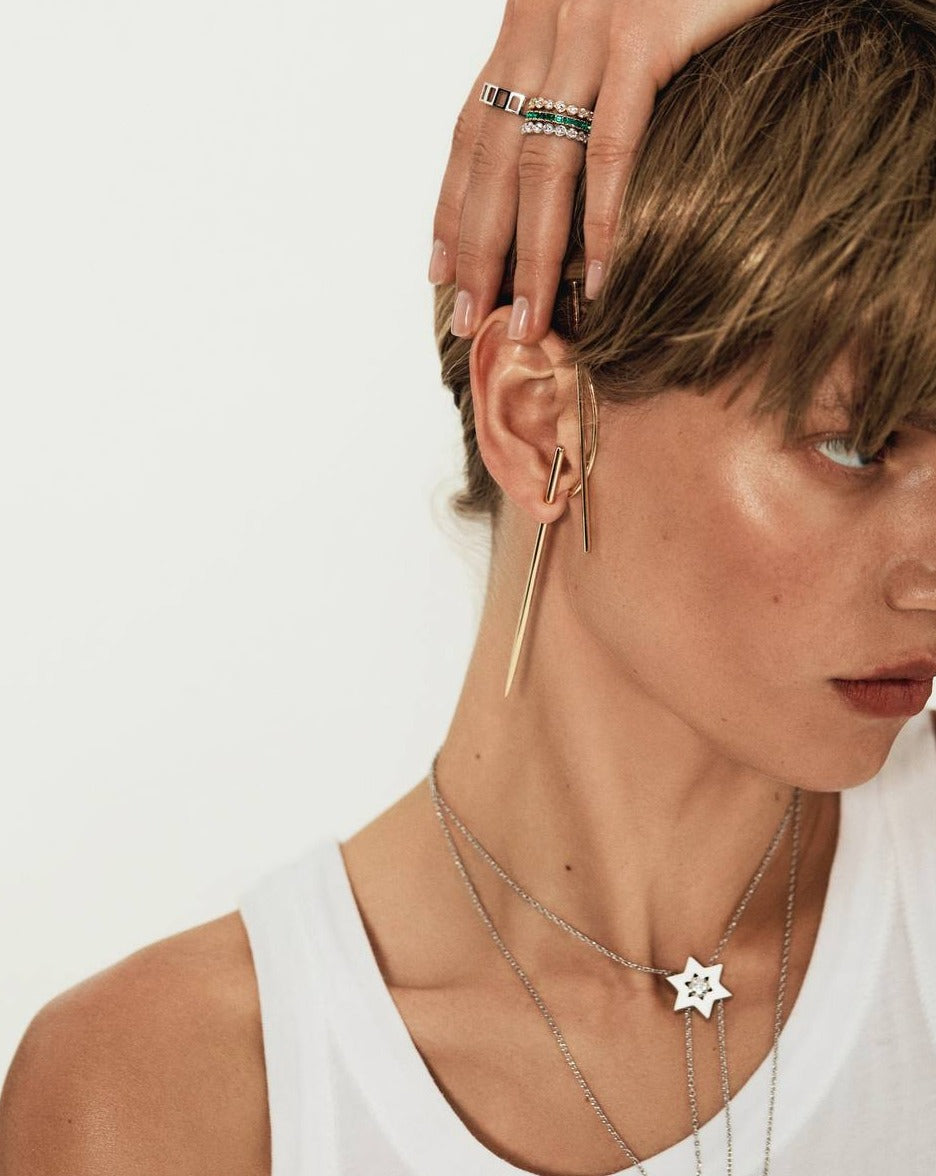 Yayoi K ear cuff/ring L