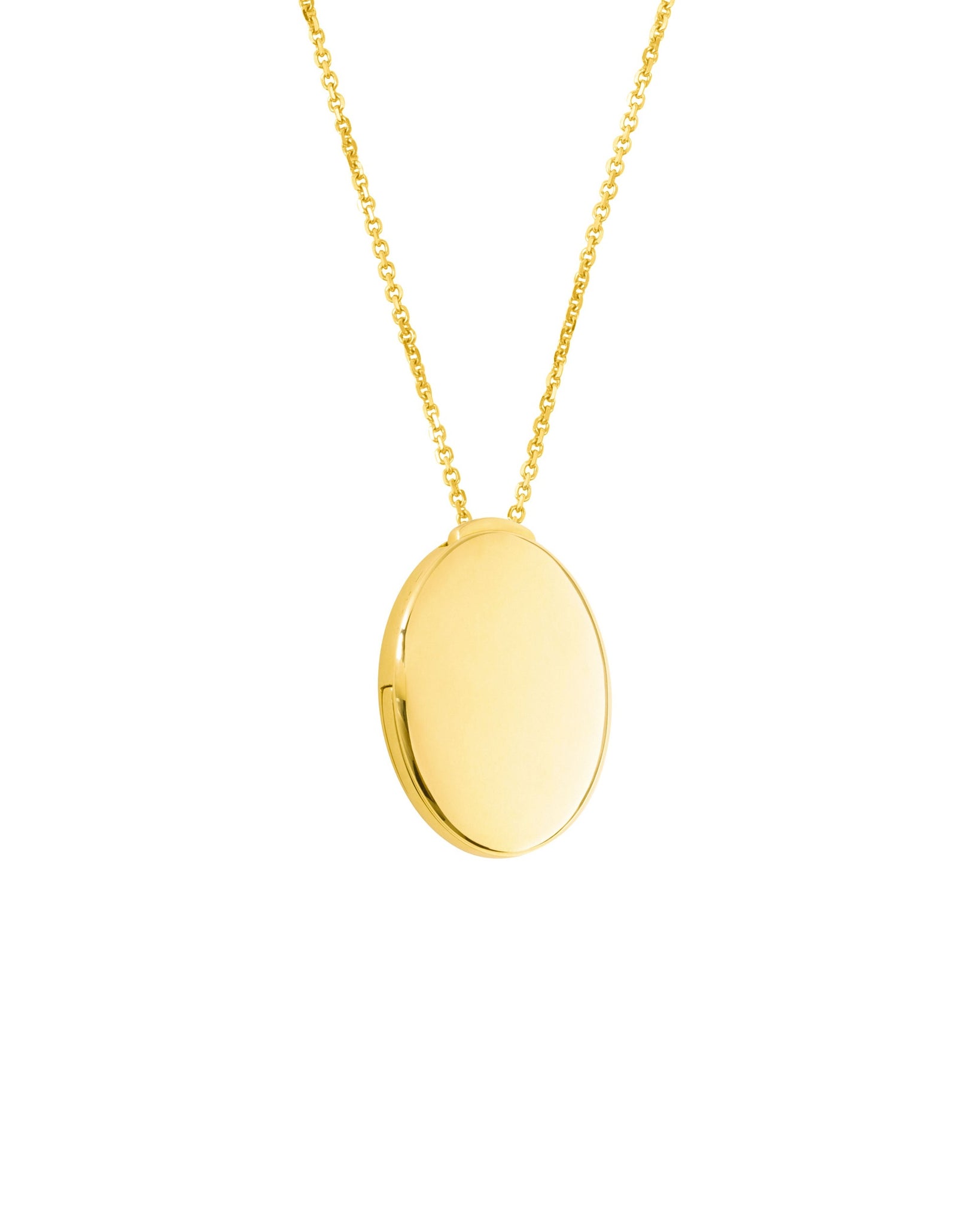 Photo locket necklace L