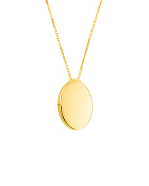 Photo locket necklace L